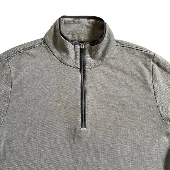 Horny Toad Men's Quarter Zip Pullover Sweater Size M Business Casual Office Work - Picture 2 of 6